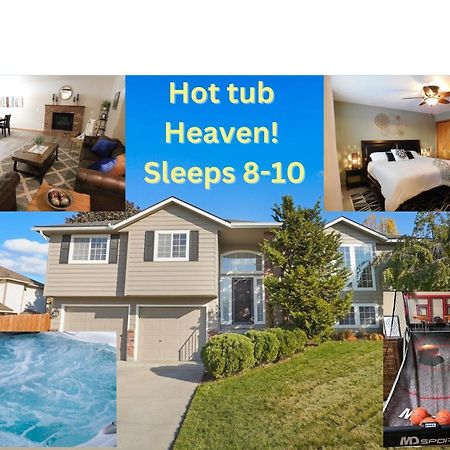 Hot Tub! Sleeps 8-11Upscale Area Villa Spokane Exterior photo